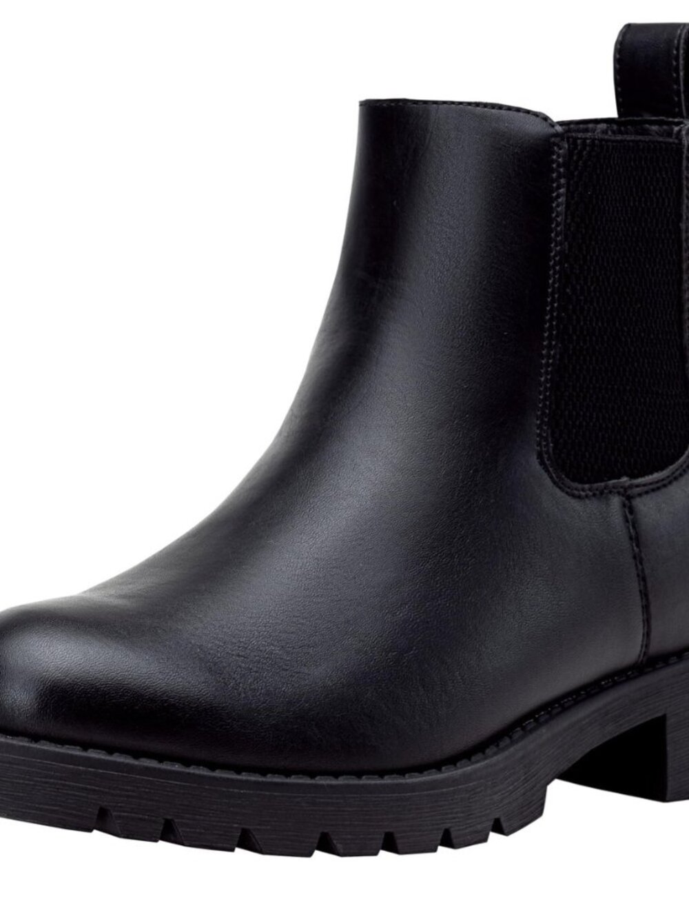 Women's Chelsea Ankle Boots Pull-On Low Heel Booties 9607
